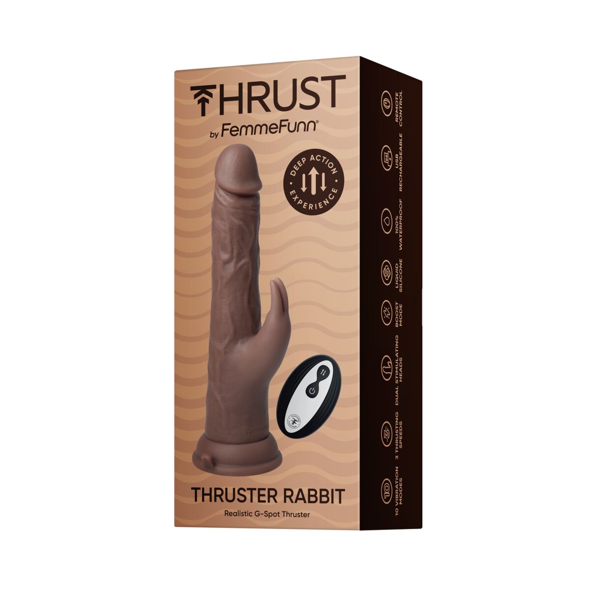 Dildo Realistico FemmeFunn Marrone